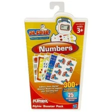 Playskool Alphie Booster Pack Numbers Hasbro 300+ Questions 25 Double Sided Card