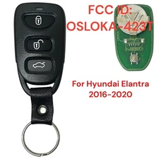 Remote control fob for Hyundai Elantra 2016 2017 2018 2019 2020 P/N: 95430-F2300