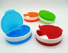 1 X Mini 1 Day 4 Times Pill Box Organiser Medicine Tablet Storage Dispenser UK