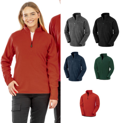 Result Genuine Recycled Microfleece Top R905X - Adult 1/4 Zip Sweatshirt R905X
