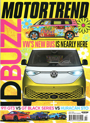 MOTORTREND Magazine July 2022 VW ID Buzz Superior Compariosn Test Toyota Corolla