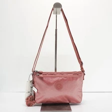 Kipling Mikaela Crossbody Shoulder Bag AC7863 Polyamide Copper Metallic $54 NWT