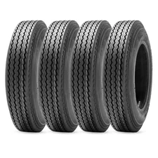 Set 4 5.30-12 Trailer Tires 530-12 5.3X12 6Ply Replacement Tubeless Load Range C