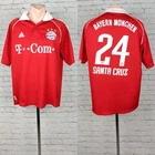 Football shirt soccer Bayern Munich Home 2006/2007 Adidas jersey Santa Cruz #24