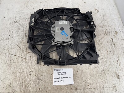 04 BMW Z4 E85 E86 OEM 600 WATT ENGINE RADIATOR COOLING FAN SHROUD