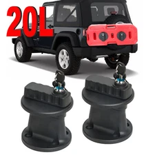 20L 5 Gallon Fuel Tank Pack Mounting Bracket Gas Oil Container Can Lock Holder