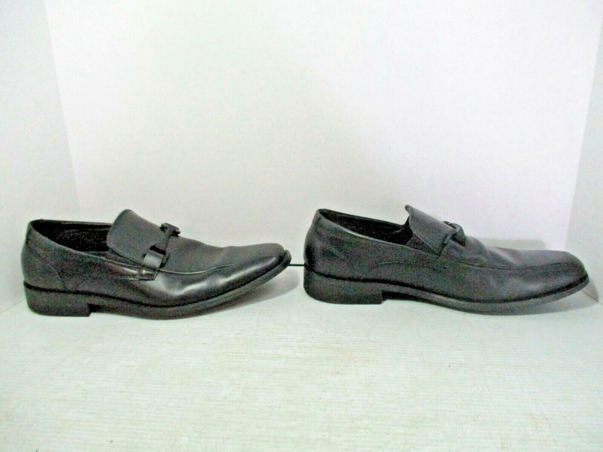 Men Kenneth Cole Reaction Rise 2 The Top Horse Bit Loafers 9.5 M Kenneth Cole Reaction Leather Upper Loafer Casual Shoes for  main image 3