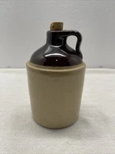 Two Tone Brown 6” Whiskey Jug 