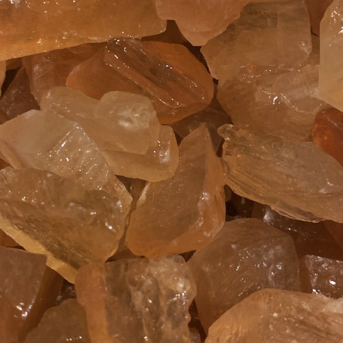 500 Carat Lots of SMALL Citrine Calcite Rough + A FREE Faceted Gemstone - Photo 6 sur 6