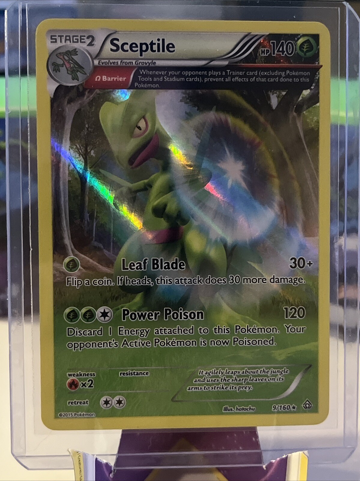 Sceptile (Omega) 9/160 XY-Primal Clash Reverse Holo LP