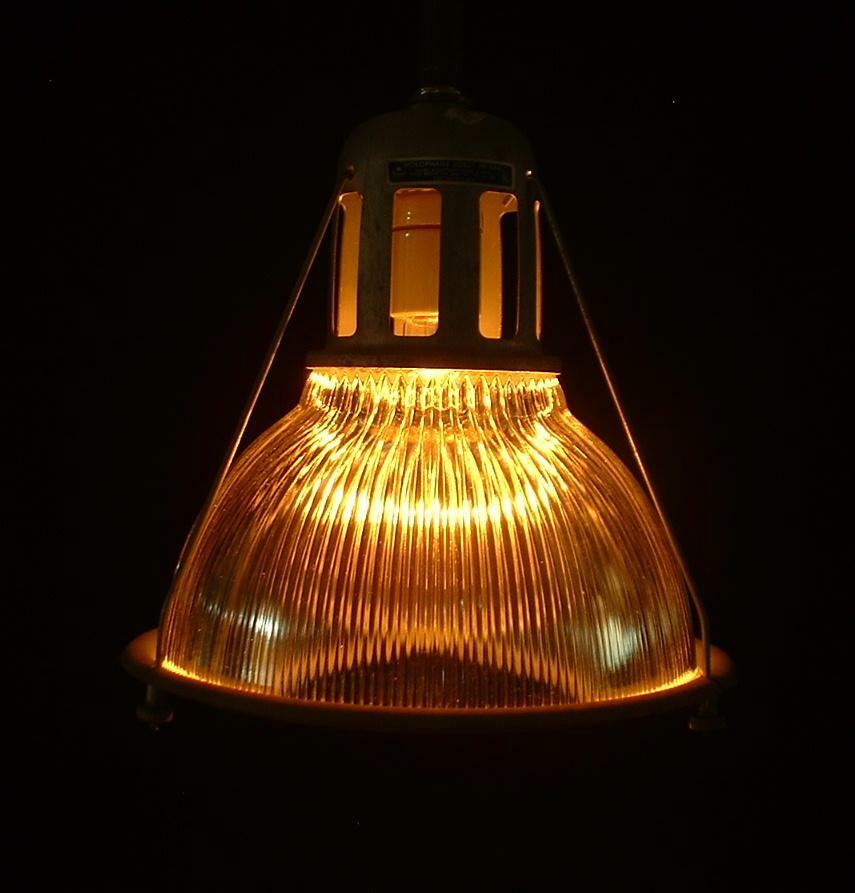 40 S Vtg Holophane Lights 12 Industrial Shade Warehouse Factory