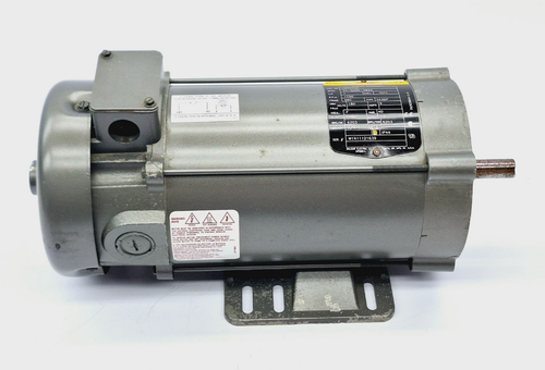BALDOR CDP3455 INDUSTRIAL DC MOTOR 1HP 1750RPM 180V 5A 56C:FR PERMANENT MAGNET