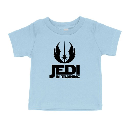 Toddler Kids Youth Tee Tshirt Gift Tee Jedi in Training Letter Printed Star Wars - Picture 9 of 14