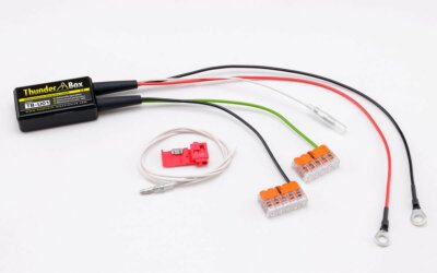 HEALTECH THUNDERBOX HUB TB-U01 Universal Motorrad Roller 12V 1 Anschluss 16A