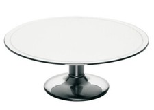 Alzatina Dolci Torte Piazza Acciaio Pasticceria Espositore Torte (3 Misure)