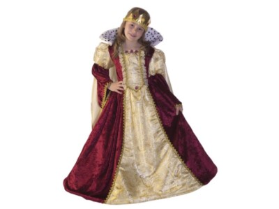 Hochwertiges Kostüm ''QUEEN ISABEL'' x Mädchen 9/10 Jahre