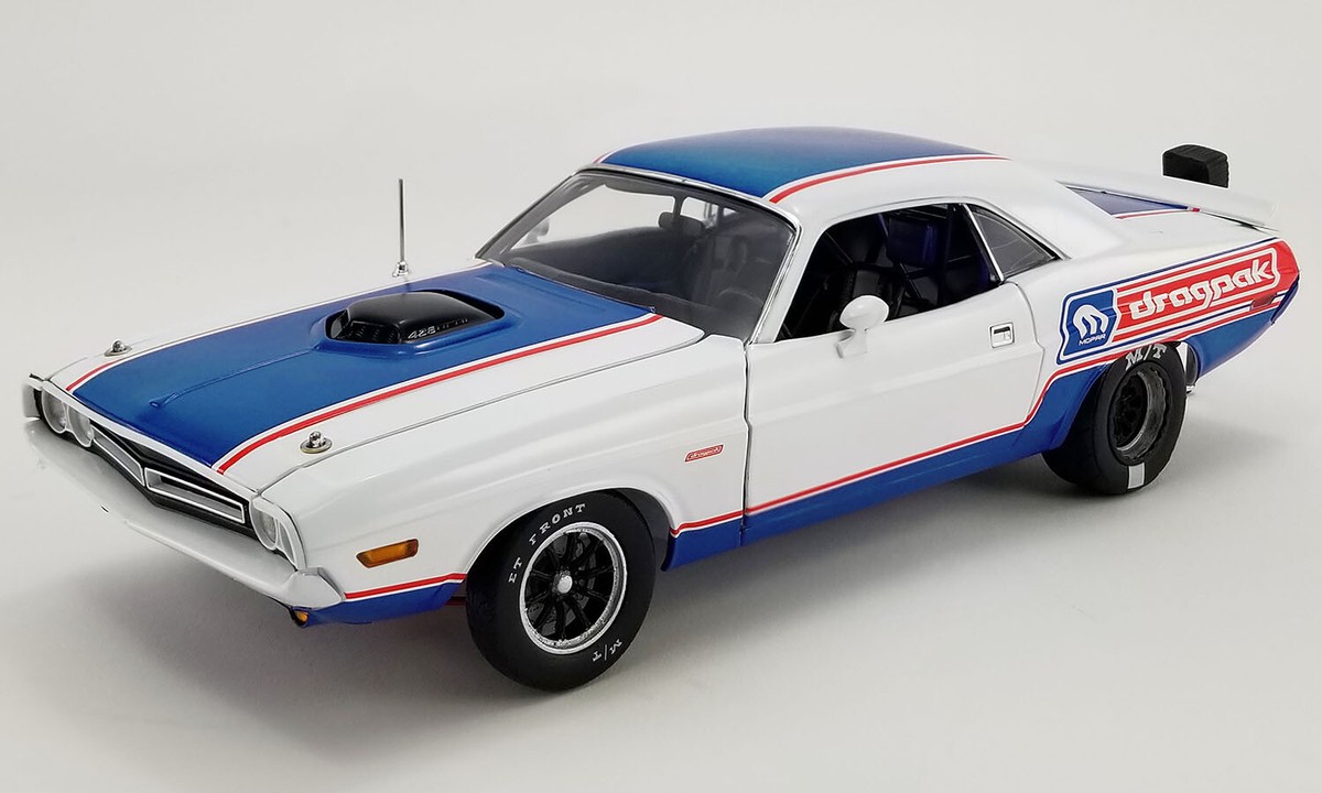 1978 DODGE CHALLENGER R/T MOPAR DRAGPAK DRAG RACING 1:18 A1806017