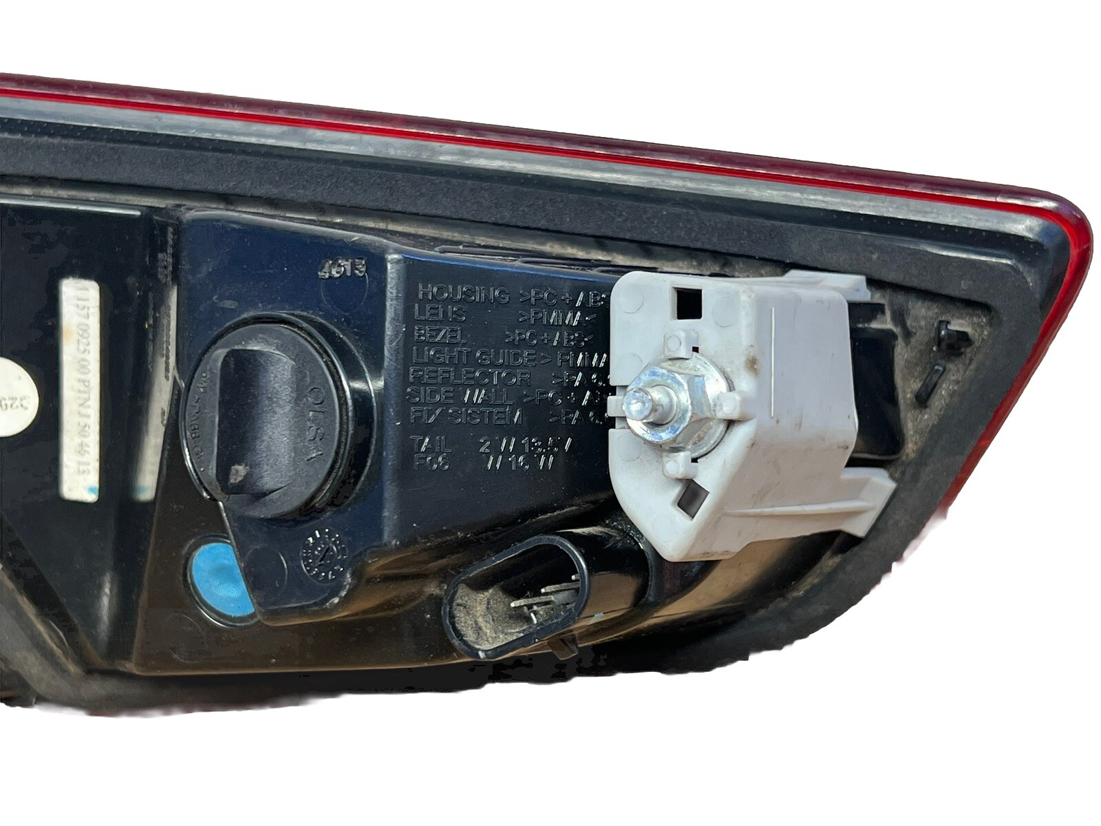 2014 2015 2016 2017 Maserati Ghibli INNER Tail Light M157 Q4 Right Passenger OEM