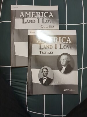 Abeka America Land I Love 8th Grade History Teacher Quiz & Test Key