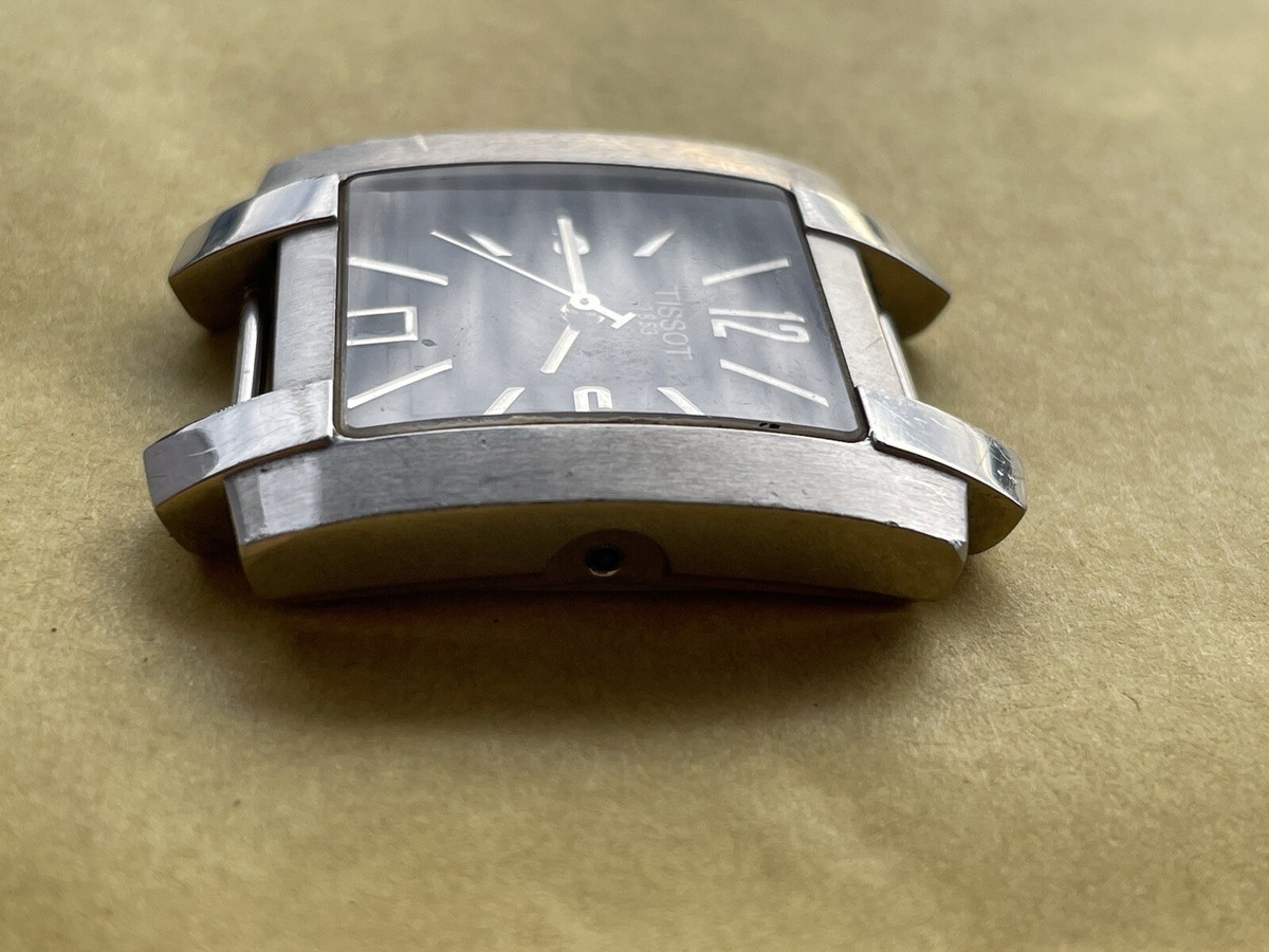 Tissot Watch L860/960 Quartz Date Black Dial Mens Swiss Made | eBay