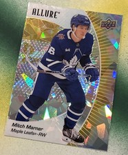 2023-24 UD Allure Hockey MITCH MARNER Yellow Taxi #24 Toronto Maple Leafs