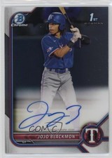 2022 Bowman Chrome Prospect Auto JoJo Blackmon #CPA-JBN Auto 4ta