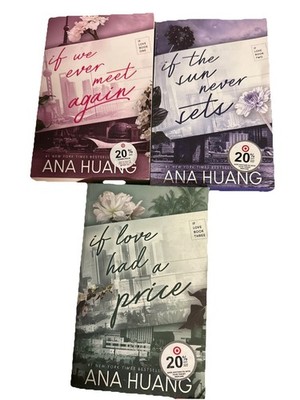 Ana Huang If Love Series Set of 3   If We Ever Meet Again, If The Sun Never Sets