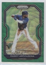 2021 Panini Prizm Green Wave Prizm Randy Arozarena #1 2l4