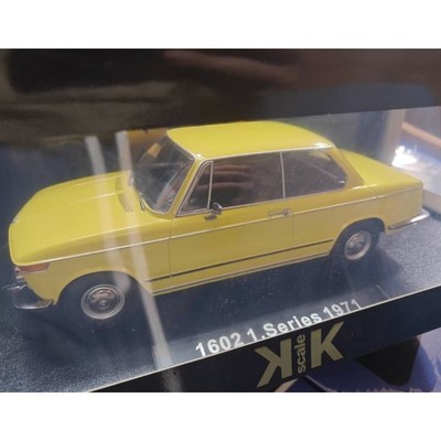KK-Scale 1:18 BMW 1602 1 Series 1971 yellow Collectible Car