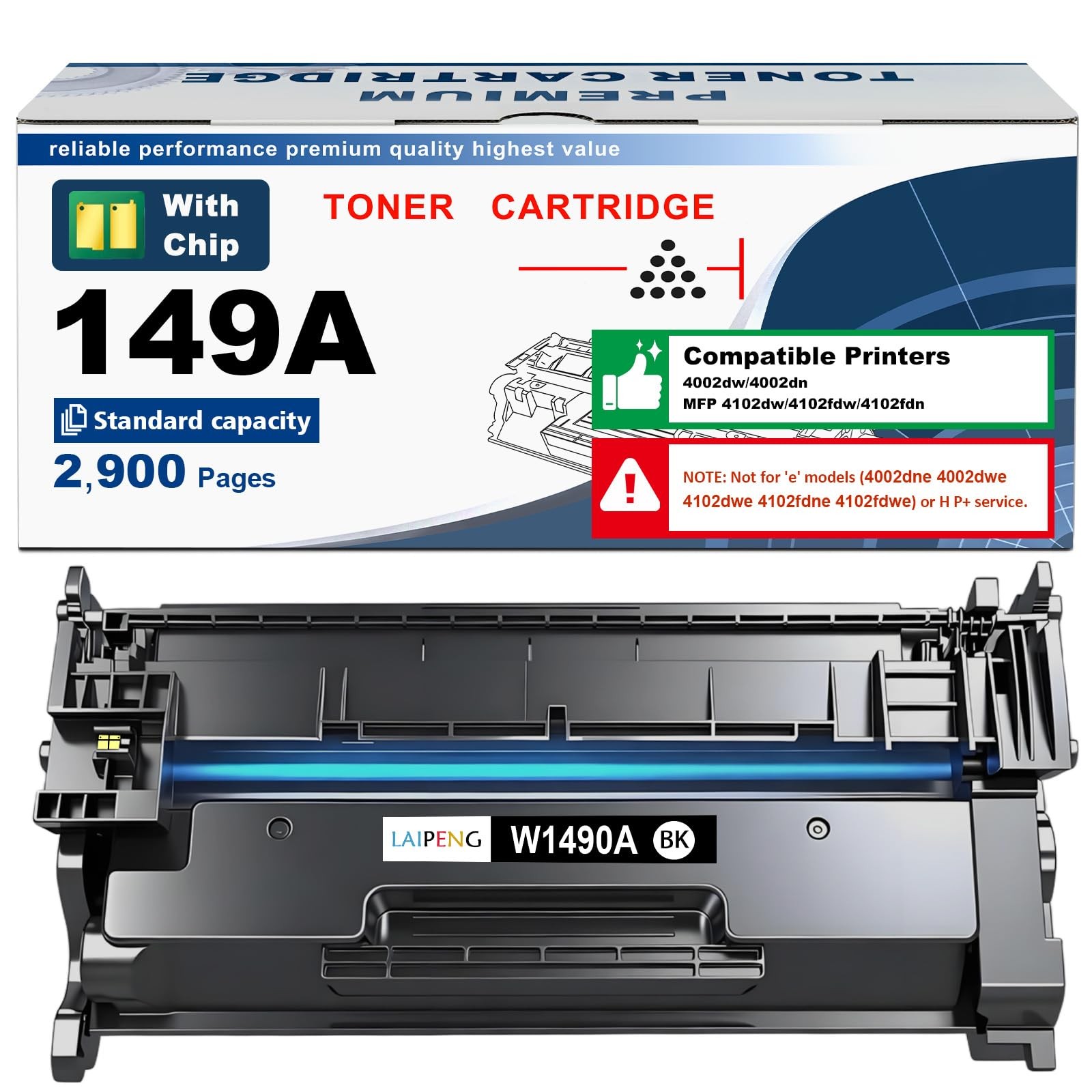 Toner 149A W1490A avec puce pour imprimer vos contrats de télétravail à la maison