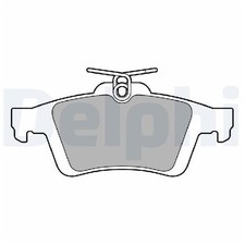 Delphi Bremsbelagsatz 24693135 Bremsklötze hinten KTKV6C2M008AA