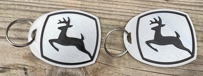 John Deere Custom 3d Printed  Key Chain's 