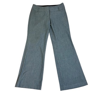 Express Black and Gray Herringbone Editor Pants Sz 8