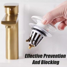 Ceramic Sink Plug Replacement 34-40mm Bathroom Pop up Sink Plug Drain Holes