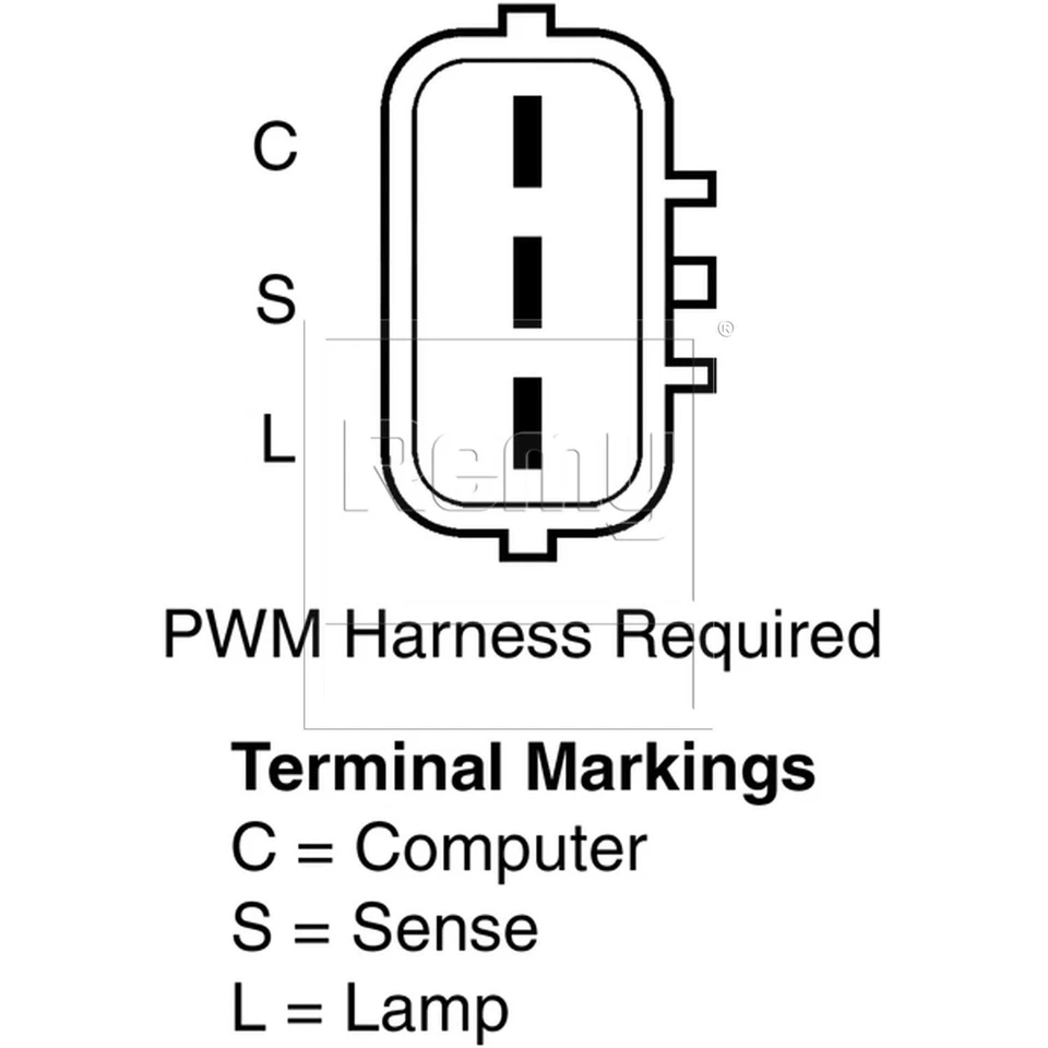 Alternador Premium Remy 94674 para 06-12 Infiniti G25 M35 Foto 4 de 4