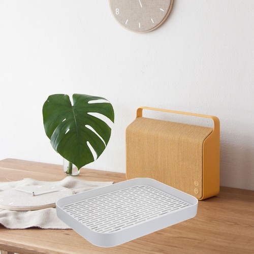 Drain Fruit Tray Tableware Drainer Draining Mesh Board Dish Drip - Picture 3 of 12