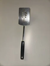 Chef Craft Select Turner/Spatula, 14 inch, 14 Stainless Steel/Black 