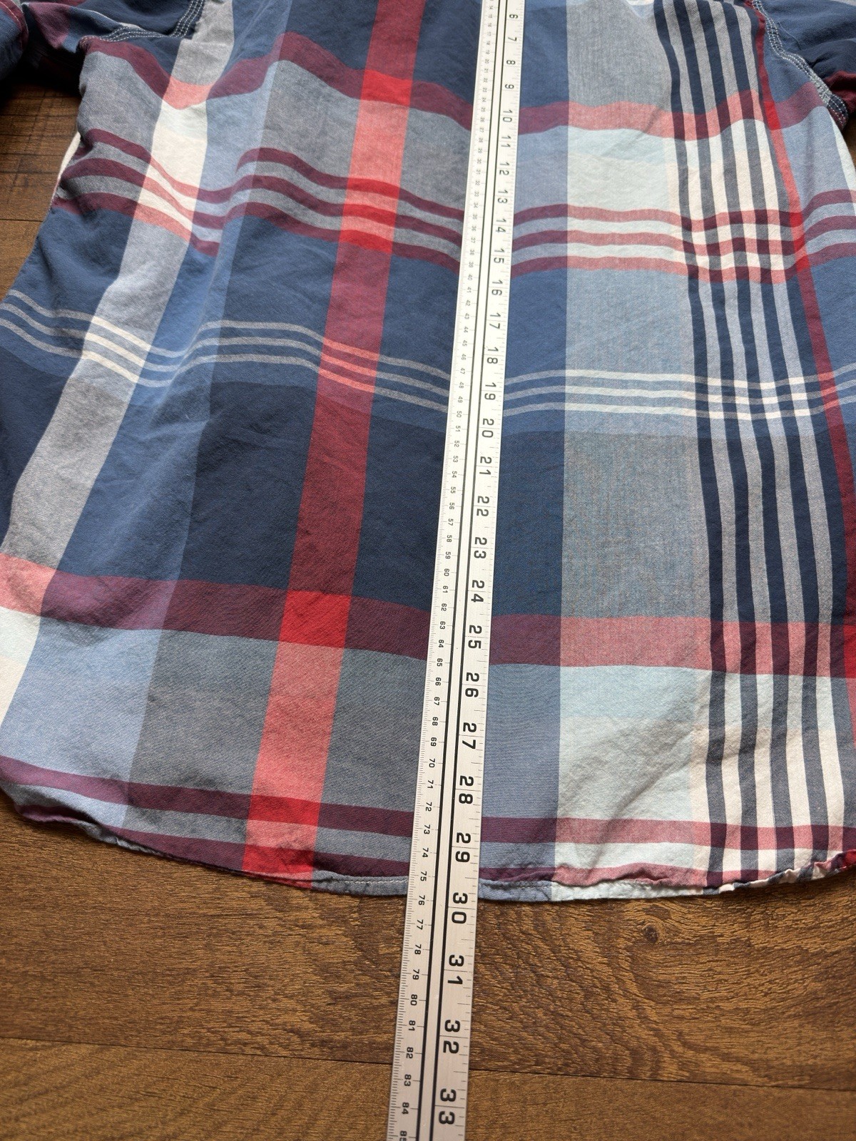 Engineered Garments Patchwork Check Work Shirt 10… - image 8