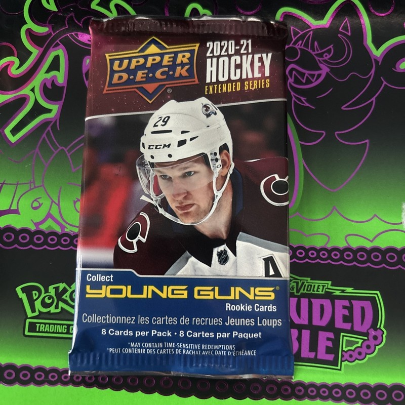 2020-21  U DECK HOCKEY  1 PACK / 8 CARDS FACTORY SEALED C My eBay Stor 4 More!