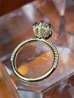 2.01 Ct Pear, IGI Cert, SI2 Natural Diamond, 18k Yellow Gold Engagement Ring 5.5 — photo 5
