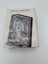 ROYAL LIMITED SILVER PHOTO FRAME BABY PICTURE PHOTO ALBUM Brand New