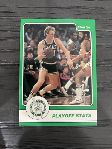1984 Star 5 Larry Bird Boston Celtics Champions