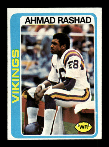 Ahmad Rashad #125 1978 Topps card