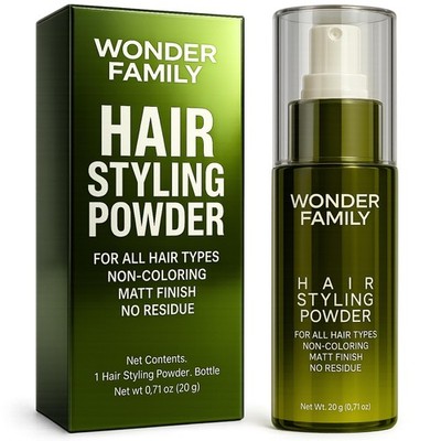 Hair Styling Powder   Based 0.7 Ounce (Pack of 1), 