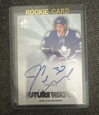 2011-12 UD SP Authentic Future Watch Auto /999 #242 Joe Colborne Maple Leafs