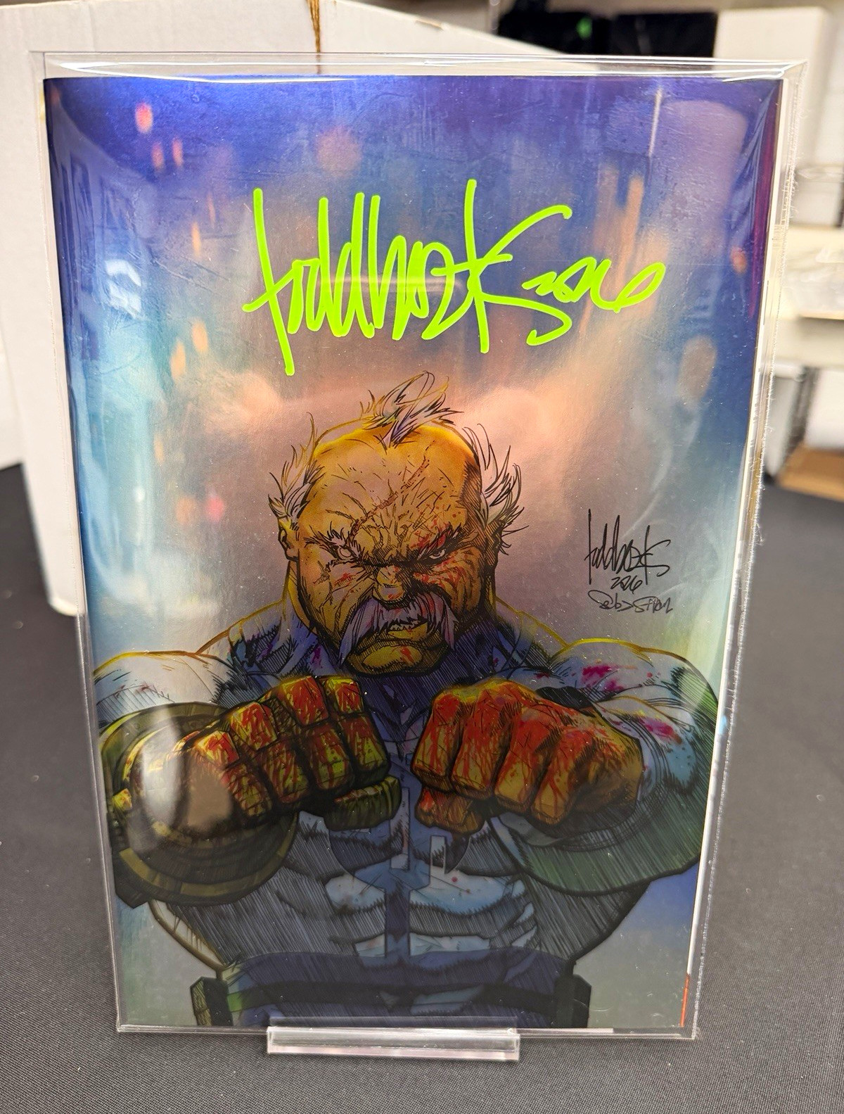 Image Comics Invincible Universe Battle Beast #12 Signed By Todd Beats w/COA