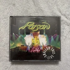 Poison ~ Swallow This Live ~ 2 CD Set ~ ORIGINAL  1991 Capitol Records ~ VG/EX