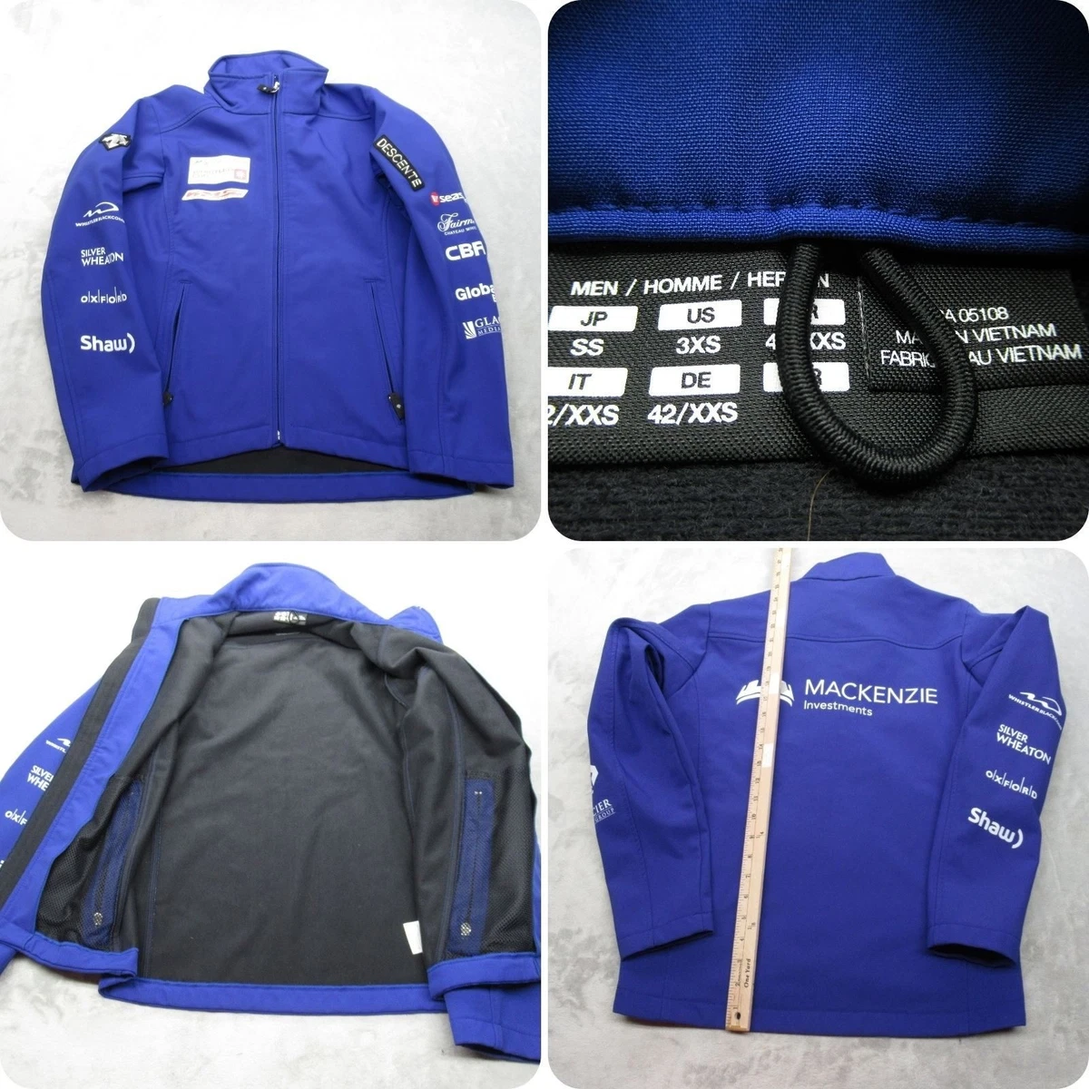 Descente Blue Regular Size Coats, Jackets & Vests for Men for Sale