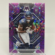 2023 Panini Mosaic Prizm Purple Disco RC Roschon Johnson /50