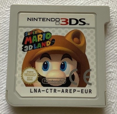 Nintendo 3DS Super Mario 3D Land Modul + Schutzhülle Top Zustand